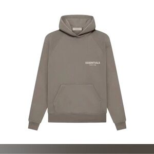 Essentials Desert Taupe Hoodie Small Runs half size oversized Brand New in Bag